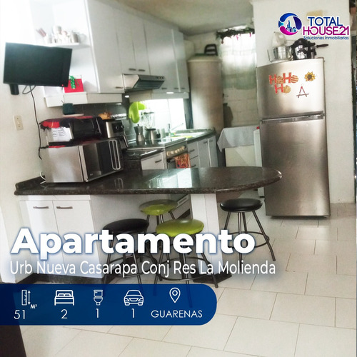 Apartamento En Venta Urb Nueva Casarapa Conj Res La Molienda  Guarenas