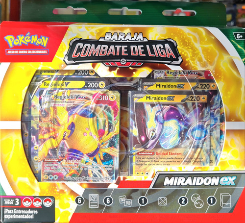 Pokemon Tcg League Battle Deck Miraidon Ex Español