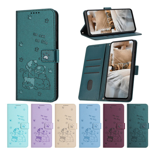 Funda Protectora Tipo Cartera Para Huawei Honor X9b Huawei Magic 6 Lite Con Tarjetero