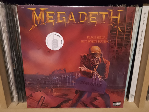 Lp Megadeth - Peace Sells... (novo) 