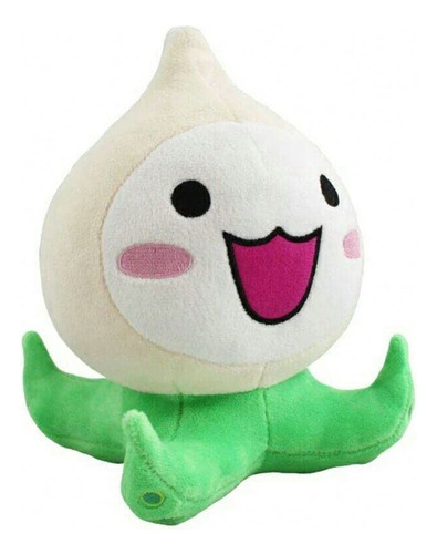 Cnrplat Peluche De Anime De Cebolla De 7 Pulgadas, Lindo Ju. Color Blanco