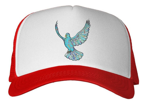 Gorra Paloma Celeste Diseño Dove