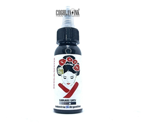 Imagen 8 de 10 de Tinta Tattoo Extreme Set Samurai X 7oz Tatuajes Tatuar