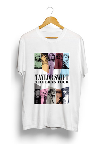 Remera Blanca Spum Modal Taylor Swift Argentina 2023 Nro 7