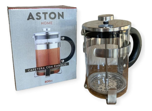 Cafetera Con Embolo 800cc Aston