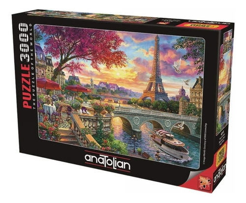 Puzzle Anatolian Blooming Paris 4919 de 3000 piezas