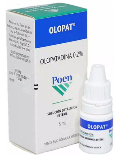 Olopat 0.2% (olopatadina) 5 Ml