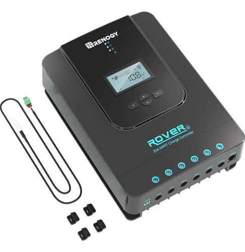 Controlador De Carga Solar Renogy Rover 20a Mppt 12v/24v