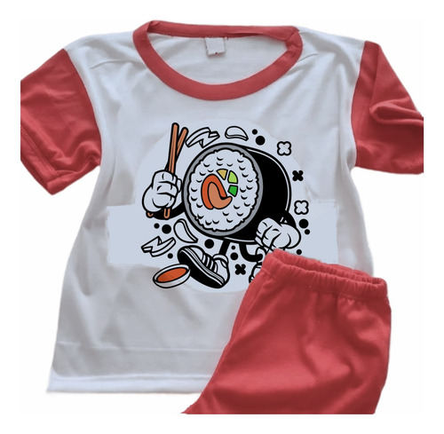 Pijamas Huevos Fritos Infantil Estampado Personalizado 0099