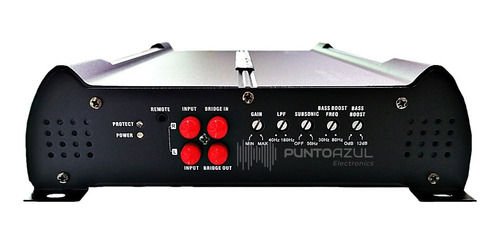 Imagen 4 de 9 de Amplificador Rock Series Rks-ul1400.1 3200w Max 1c Clase D