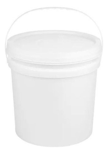 Balde Industrial Jaguar Capacidade De 20 Litros Cor Branco