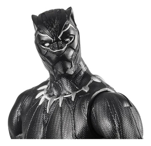 Imagem 2 de 3 de Pantera Negra Boneco Avengers Marvel 30cm Hasbro F2155