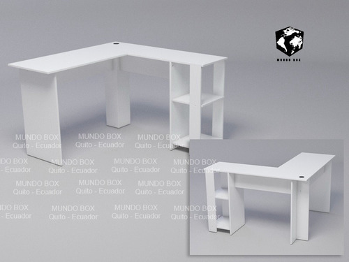 Imagen 4 de 5 de Escritorio En L ,para Pc, Laptop. Oficina, Hogar