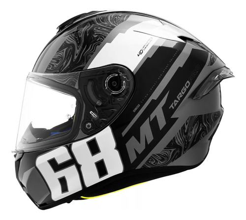 Casco Moto Mt Targo Pro Integral Vxv Motos