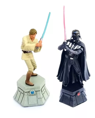 Xadrez Star Wars Coleção de chumbo (64 personagens) - Hobbies e