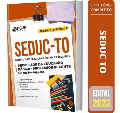 Apostila Seduc To - Professor Regente - Língua Portuguesa