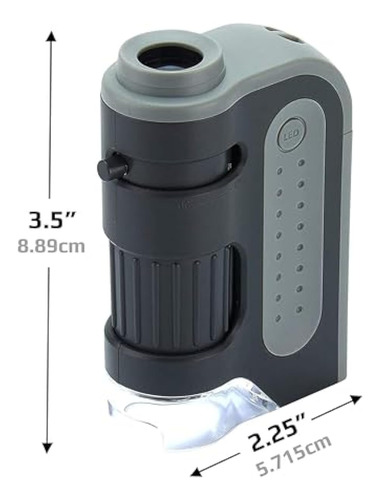 Bolsillo Carson Microbrite Plus Con Luz Led De 60 X 120 Aume