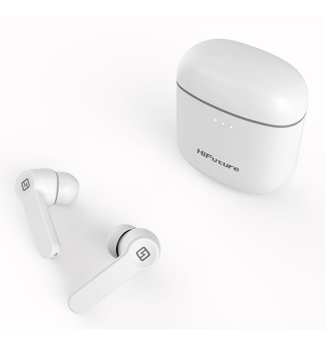 Imagen 5 de 9 de Auriculares Inalámbricos In-ear Tws Hifuture Flybuds Blancos
