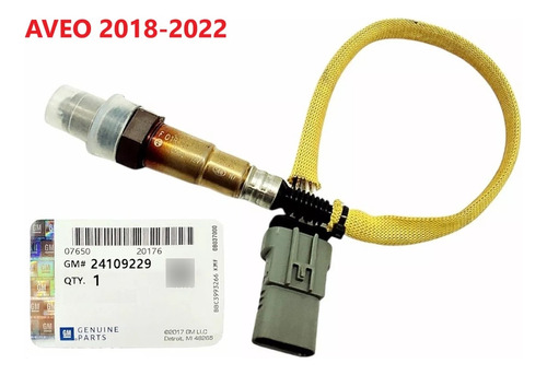 Sensor Oxigeno Aveo 2018-2022 Despues De Catalizador. Nuevo!