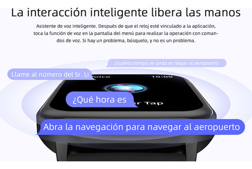 2.01'' Reloj Inteligente Bluetooth Llamada Mujer Smartwatch