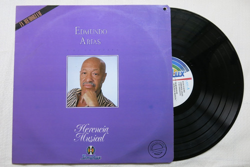 Vinyl Vinilo Lp Acetato Edmundo Arias Memorian Cumbia 