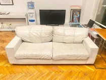 Comprar Sillón 3 Cuerpos Tapizadocuero A Reciclar Armazón Excelente