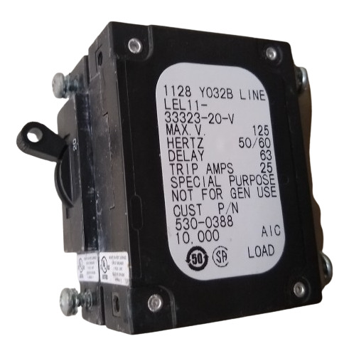 Breaker Airpax Lel11-33323 20v Ue 250v-in20a-ich 2000a