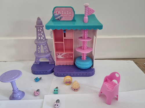 Shopkins Set Oh La La Macaron Café. Usado. No Envío 