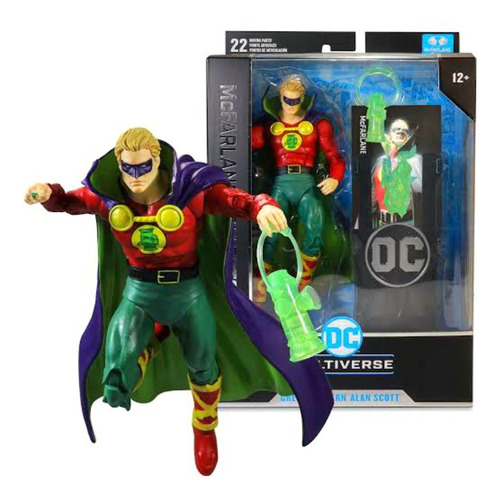 Alan Scott Mcfarlane Green Lantern Dc Multiverse Batman Lint (Usado)