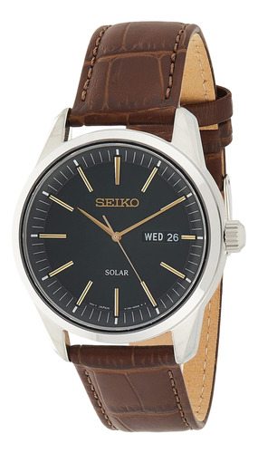 Reloj Seiko Sne529 Para Hombre - Esenciales - Funciona Con L