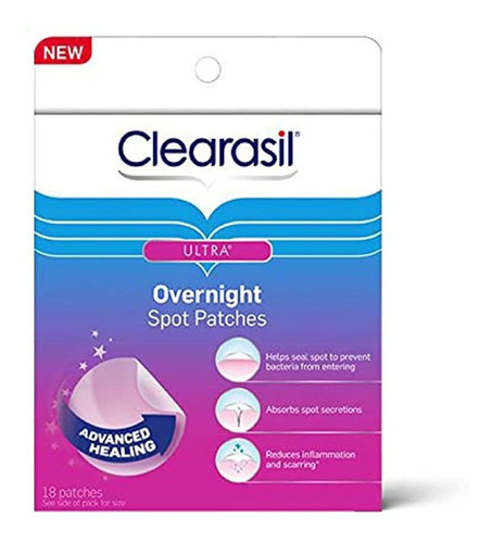 Clearasil Stubborn Acne Control 5in1 Pimple Patch, 18 Count 