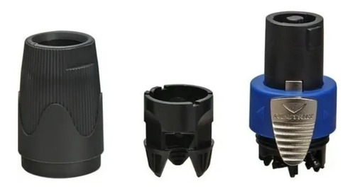 Imagem 5 de 5 de Conector Speakon Cabo Femea 4 Polos Com Trava Nl4fx Neutrik