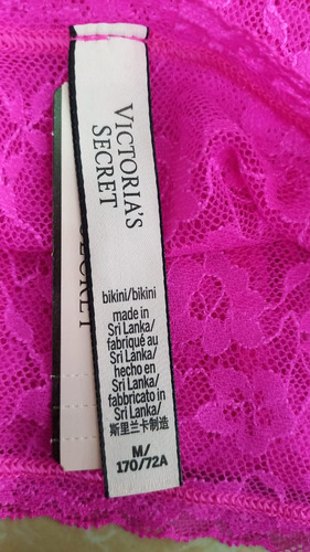 Calzón Bikini De Encaje Victorias Secret Original Talla M