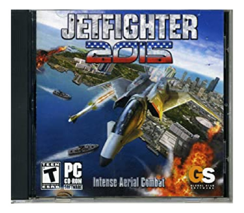 Jogo Jetfighter 2015 Para Pc Midia Fisica Star Software