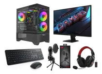 Comprar Pc Gamer Rtx 3050 R5 5500 32gb Ram 1tb Ssd + Perifericos V2