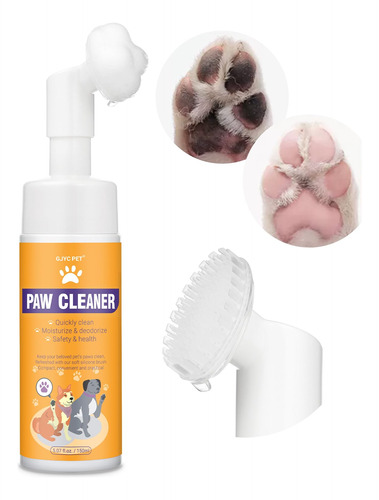 Gjyc Pet Limpiador De Patas Para Perros Y Gatos, Espuma Magi