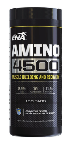 Amino 4500 150 Tab Ena Sport Recuperación Masa Rendimiento