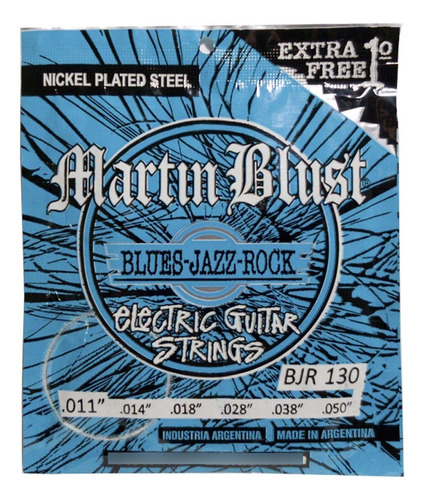 Encordado Electrica 011-050 Ex 1 Martin Blust Bjr 130 Cuo