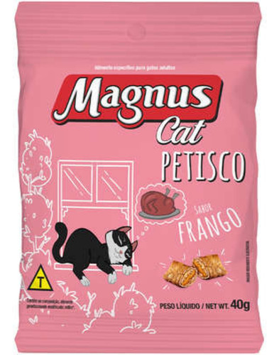Magnus Petisco Para Gatos Sabor Frango 40g