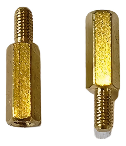 10 Tornillos Separadores Espaciadores M3x12mm Macho Hembra