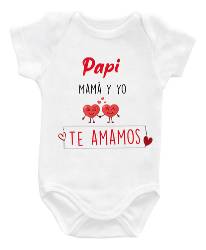 Body Para Bebe Personalizado San Valentin