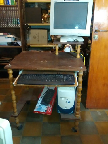 Mesa Escritorio Para Computadora-de Madera