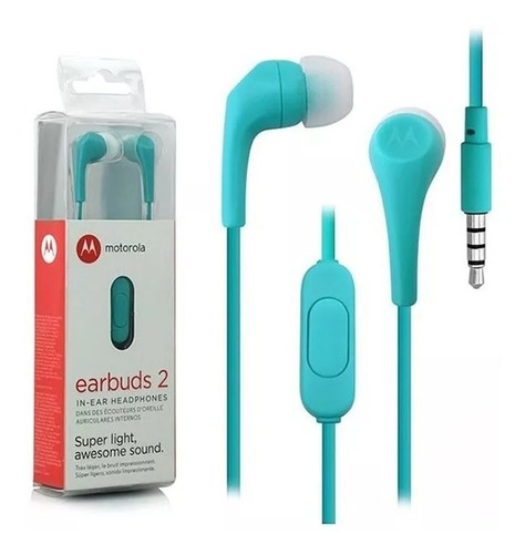 Auricular Motorola ® Original Earbuds 2 In Ear Manos Libres