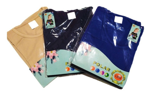 2 Camiseta Polar Mujer + 2 Pares De Calceta Gruesa De Mujer