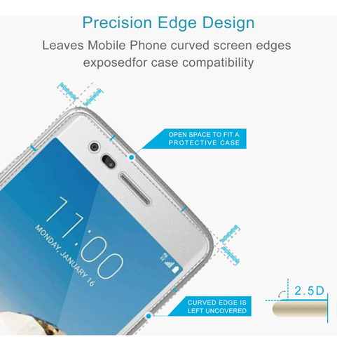 Protector De Pantalla De Cristal For LG Aristo (1 Unidad)
