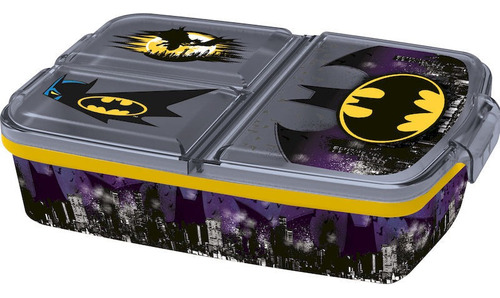 Vianda Bento Box Batman Symbol 3 Divisiones