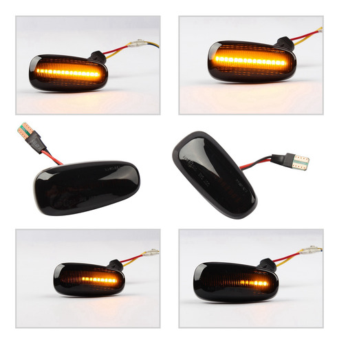 Lámpara Led Indicadora De Giro Fo-fs Con Luz Lateral De Coch