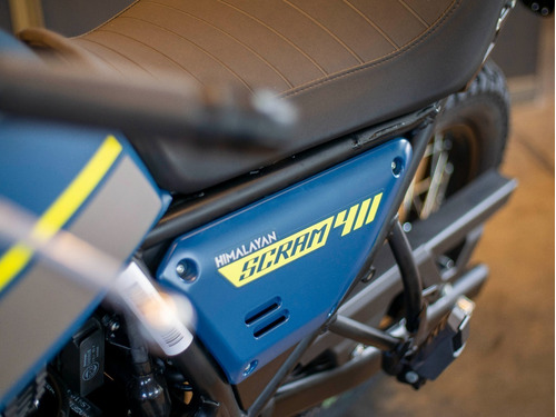 Imagen 11 de 25 de Royal Enfield Scram 411 Skyline Blue Entrega Inmediata