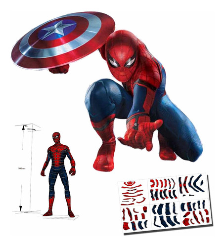 Spider Man Civil War Papercraft