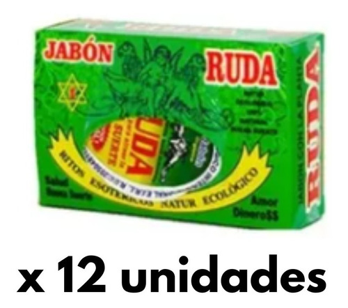 Jabon De Ruda Atrae Fortuna 12 Unidades